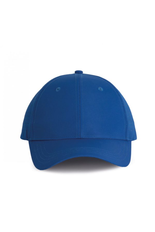 casquette perforé bleu