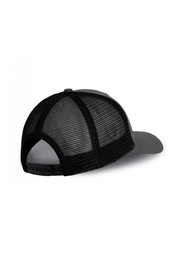 casquette urban trucker gris noir 2