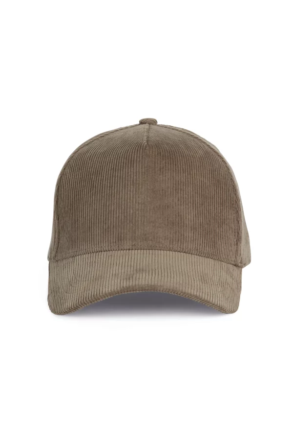 casquette velours marron 1