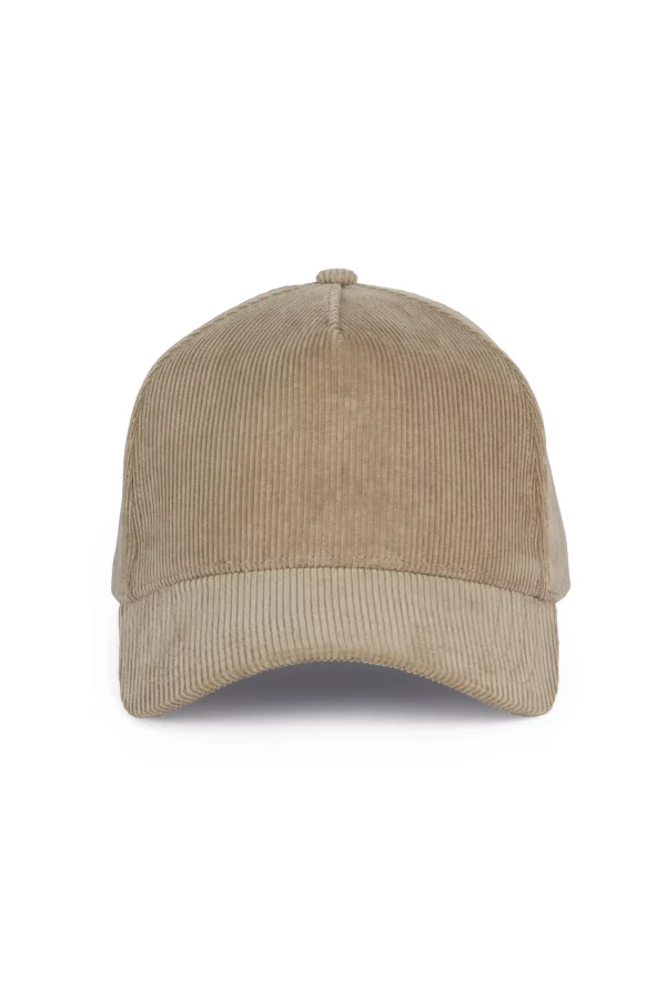 casquette velours beige 1