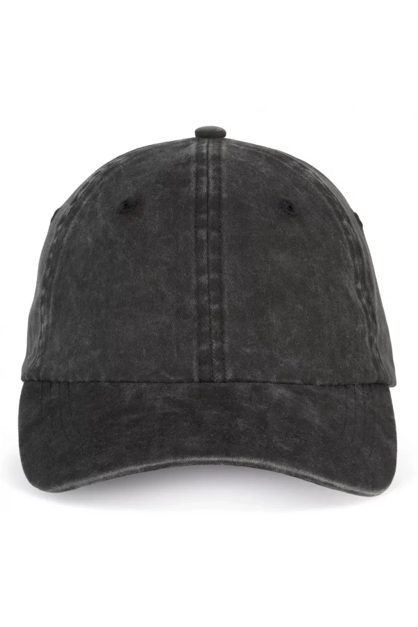 casquette délavée noir 1