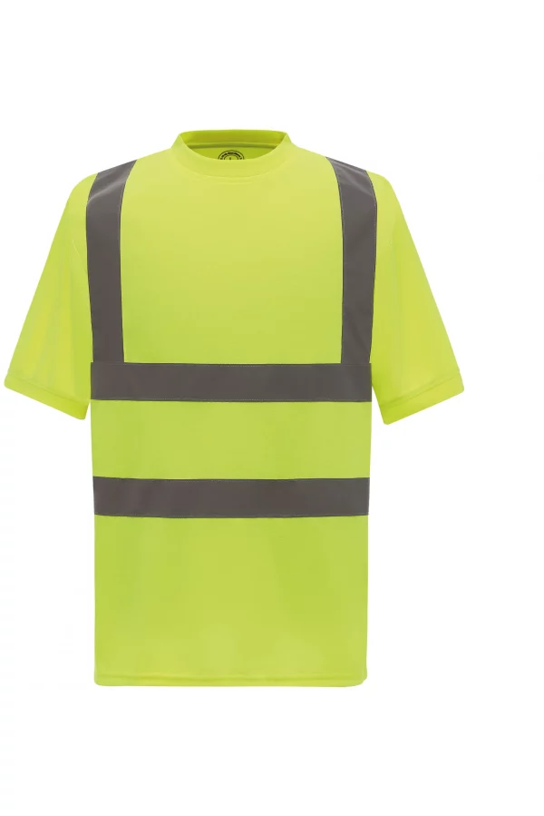 T-shirt manches courtes haute visibilité